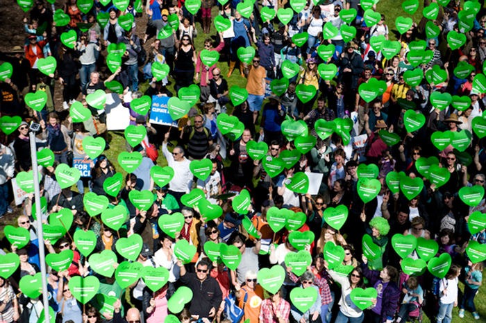 People's Climate March in Melbourne, Australia