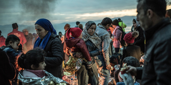 Refugee crisis displacement