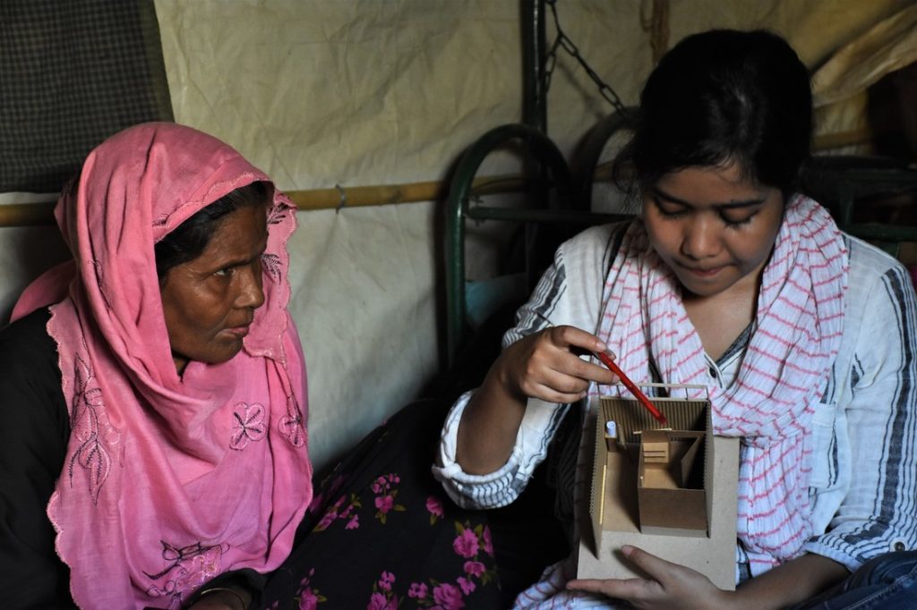 Rohingya refugee women help design better and safer toilets