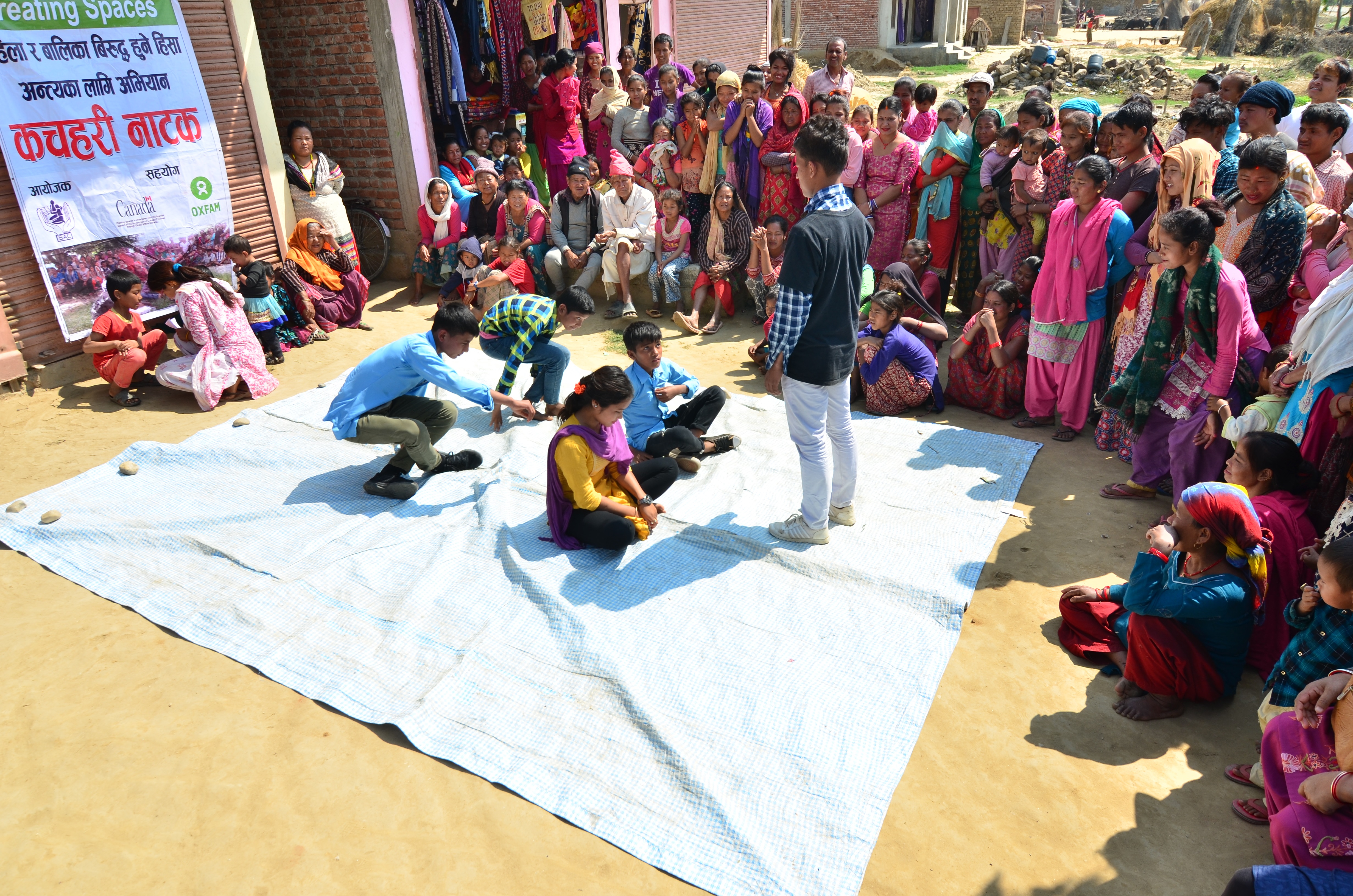 Youth group in Nepal