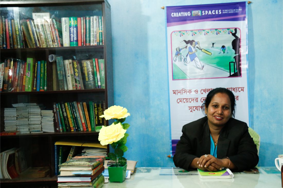 Khurshida Parveen Joli (40), advocate, District Judge Court, Dinajpur, Bangladesh.