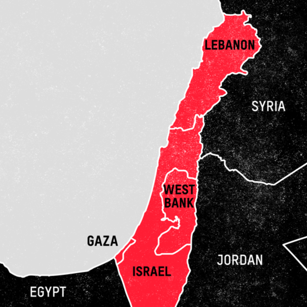 GAZA - Map of the region GAZA - Map of the region