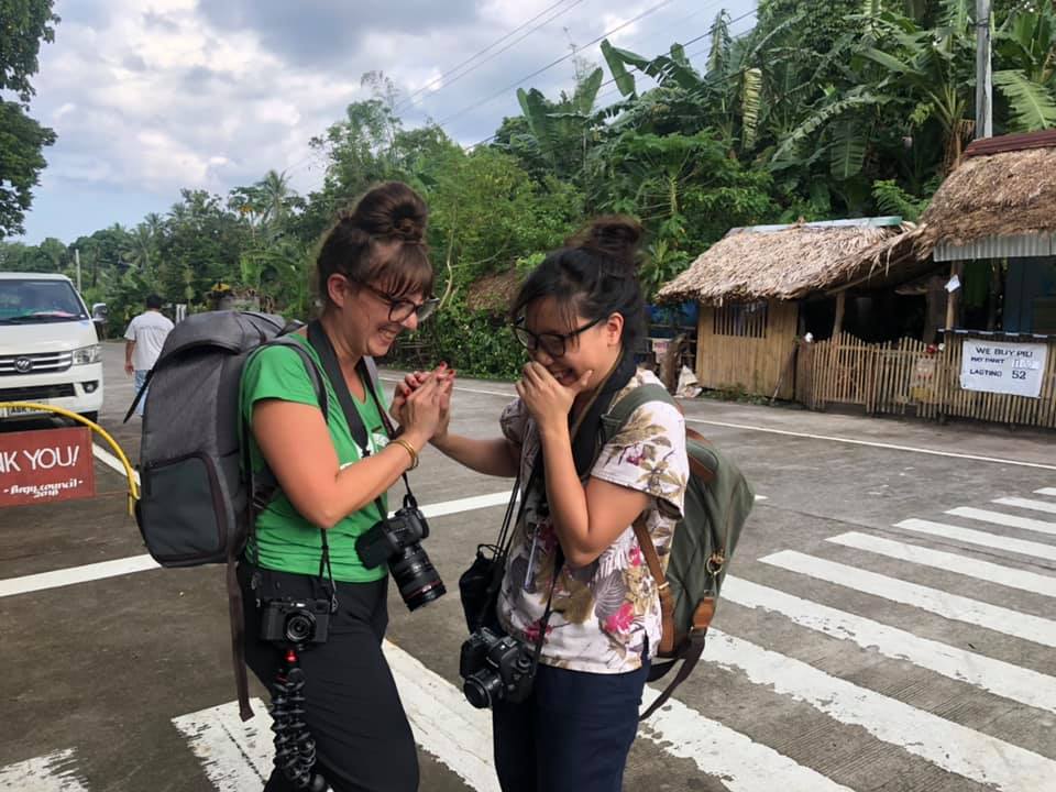 Caroline Leal and Denvie Balidoy Caroline Leal and Denvie Balidoy