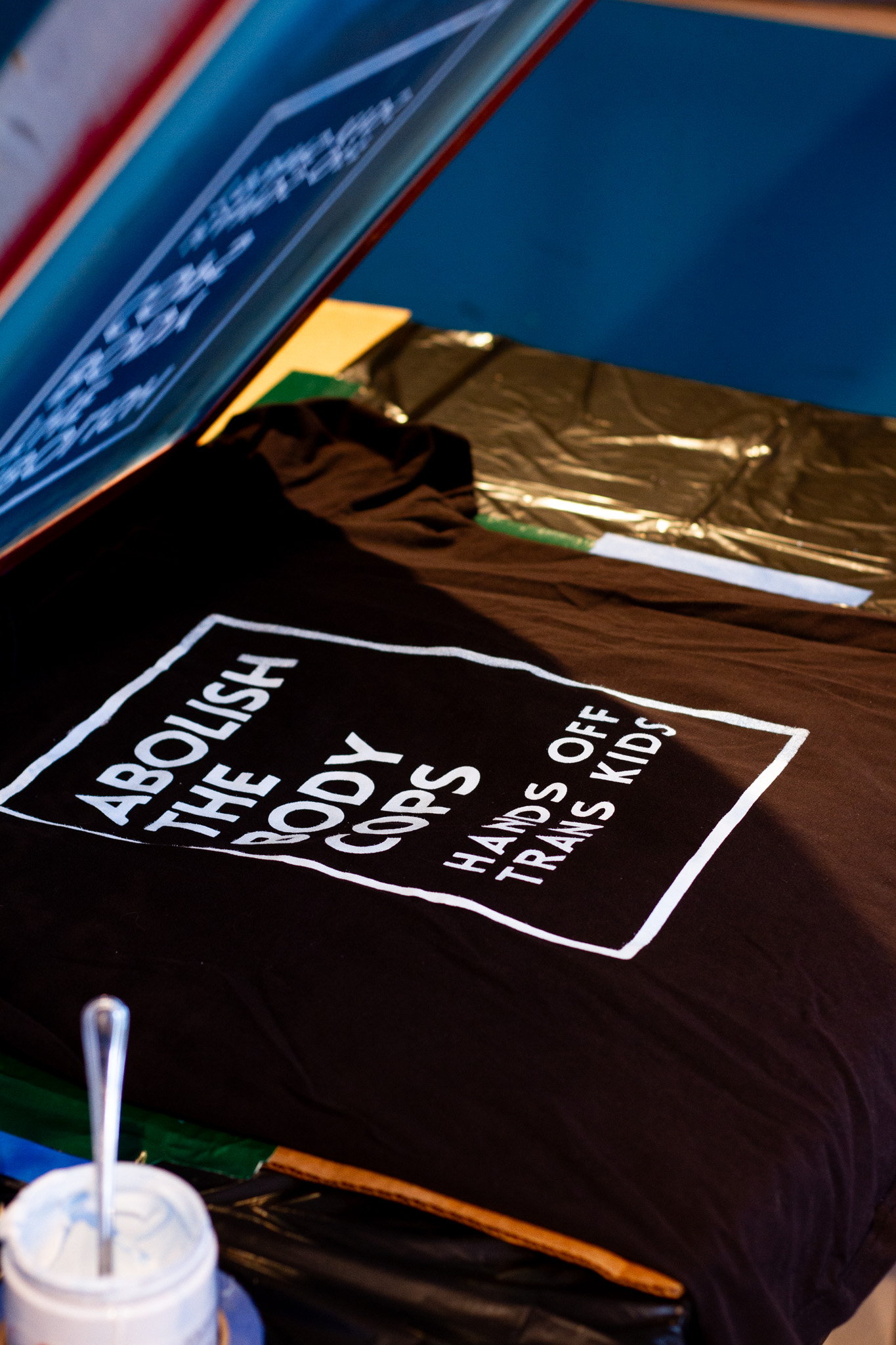 IMGL7717 A silkscreened shirt. Photo: Aanu Ogundipe/Oxfam
