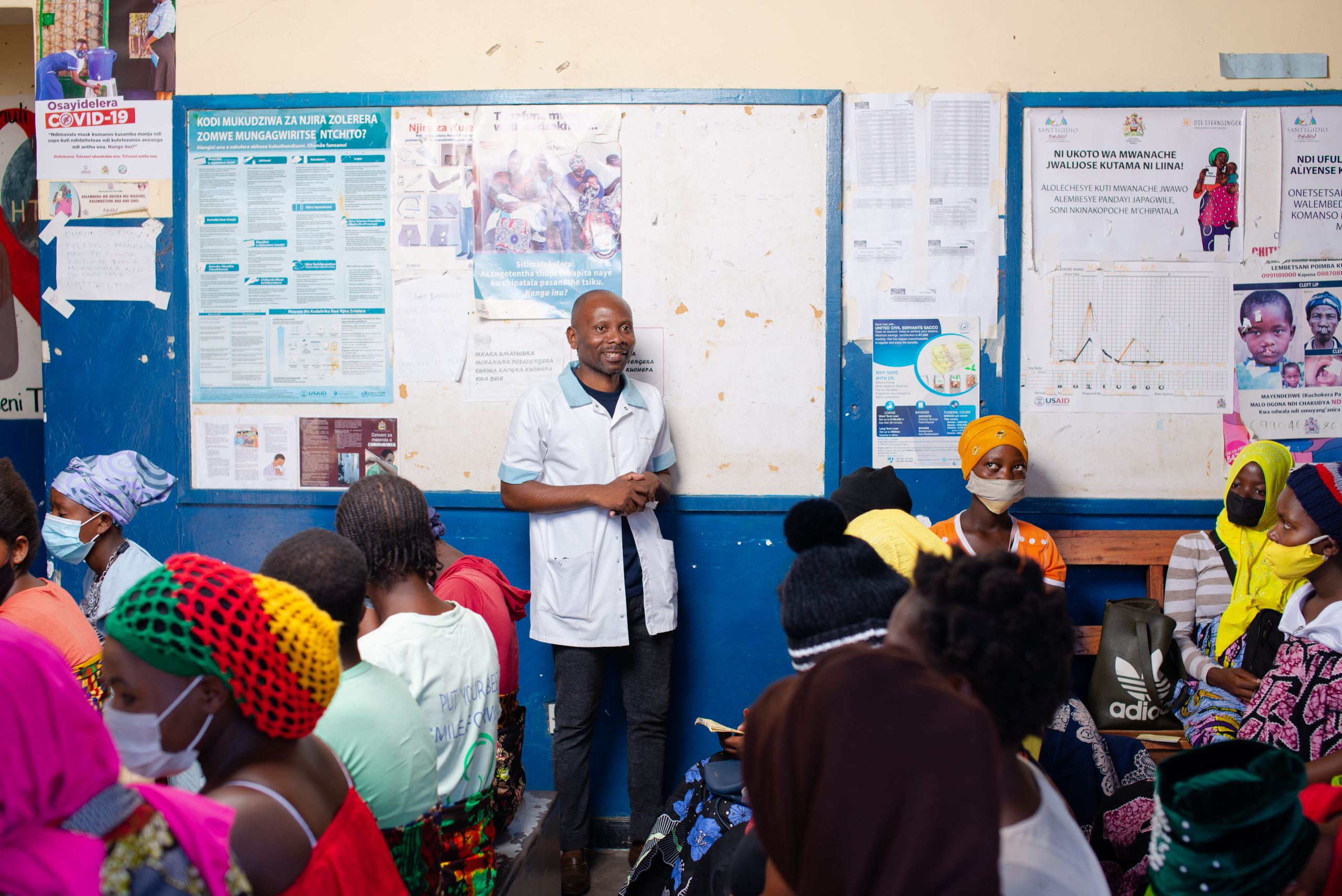 Limbani, health service provider, Balaka District, Malawi
Photo: Oxfam in Malawi