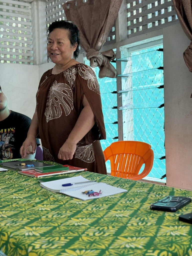 Mama Pele, founding member of KiriCAN. Photo: Varea Romanu/ Oxfam